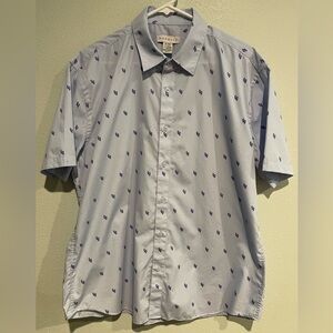 Marquise Light Purple Shirt with Purple Flip Flop Novelty Print